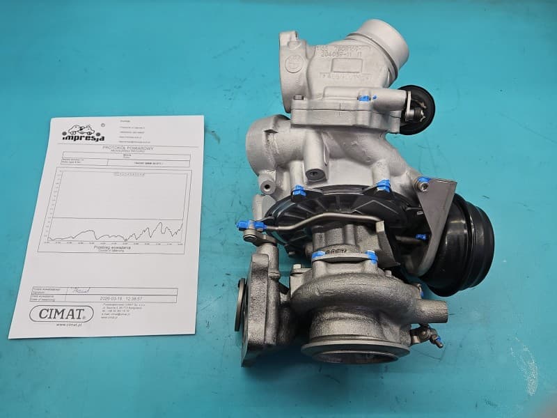 Turbosprężarka Regenerowana BMW X6 E71 3,0d 306KM 53269700005 11657808166-08 MH5017793200161