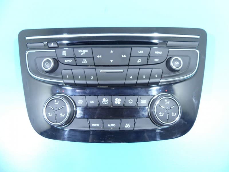 Konsola panel nawiewu Peugeot 508 I 10-18 96656641XZ