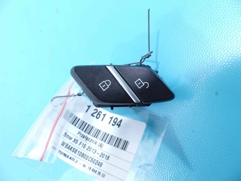 Przełącznik ZAMKA PRZÓD LEWY BMW X5 F15 9258297