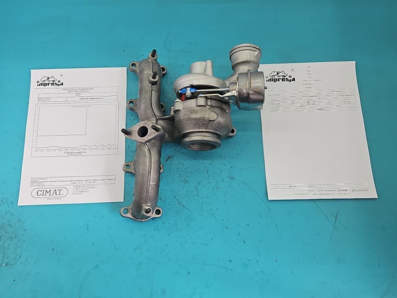 Turbosprężarka Regenerowana Vw Transporter T5 1,9 tdi AXC 105KM BV39A-0058 54399700058 54399880058 03G253016G