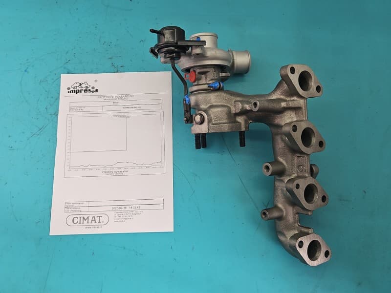 Turbosprężarka Regenerowana Kia Rio IV 16-23 1,4 crdi D4FC 90KM 28201-2A760 TD02M2-05WDS-F1 J2114220 90114-01030