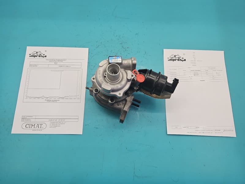 Turbosprężarka Regenerowana Fiat Doblo II 10- 1.3 jtd 263A6000 75KM 54359710027 54359700027 54359880027 55225439 SC710071986 00184