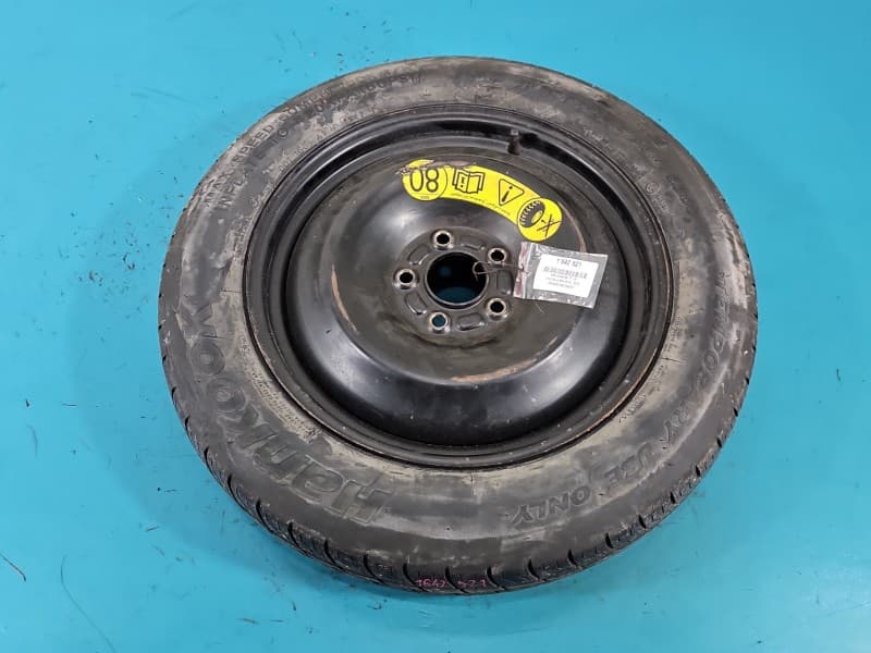Koło zapasowe 16" dojazdowe dojazdówka Ford Focus Mk3 Marka: Hankook Rozstaw śrub: 5x108