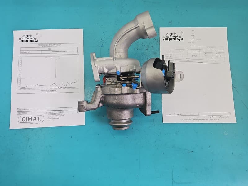 Turbosprężarka Regenerowana Peugeot 508 I 10-18 2,0 HDI 163KM 806500-1 GTB1449VZ QAR00288P 9674962080