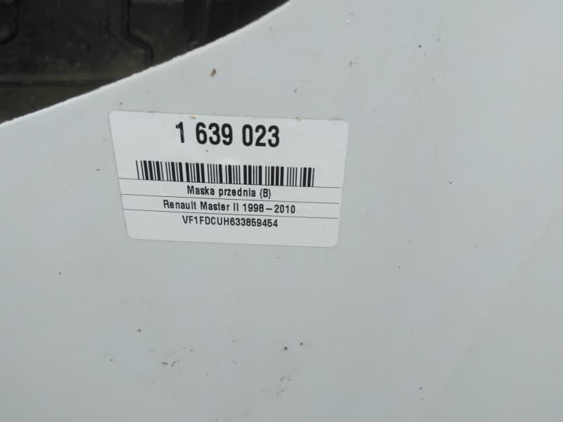 Maska przednia Renault Master II