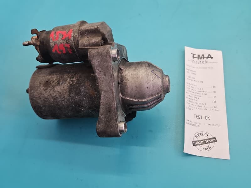 TEST Rozrusznik Nissan Micra K13 1,2 12V 1196052A