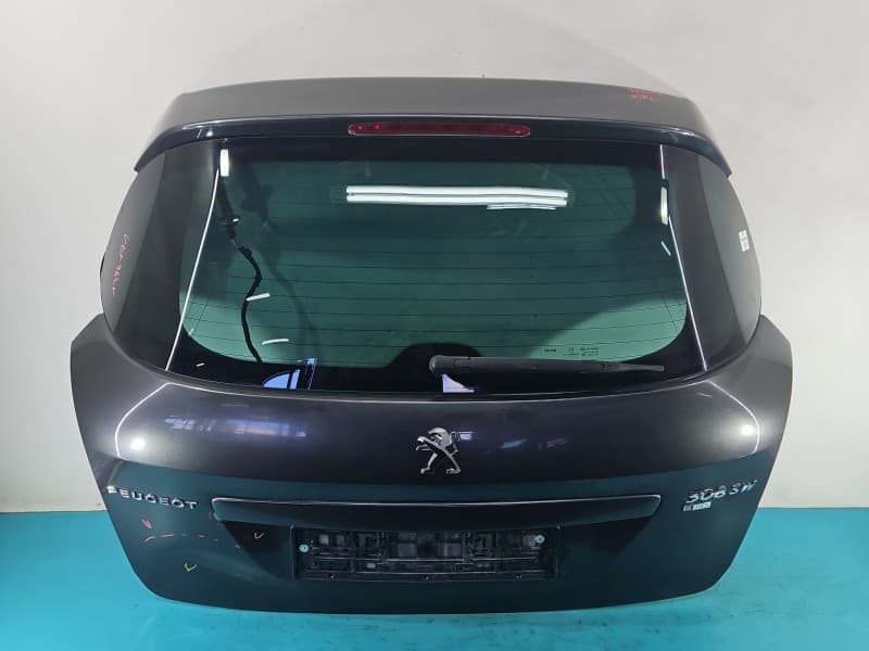 Klapa tył BAGAŻNIKA SZYBA Peugeot 308 I T7 kombi 5d grafitowy KTPD