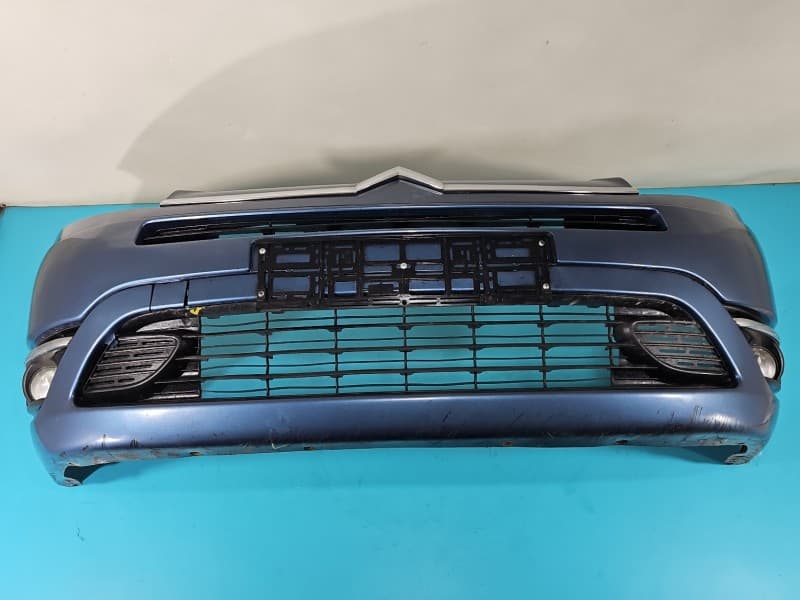 Zderzak przód przedni Citroen C4 Grand picasso I 06-13 błękitny KGQ