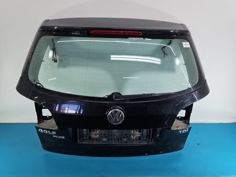 Klapa tył BAGAŻNIKA SZYBA Vw Golf plus HB 5d czarny LC9Z