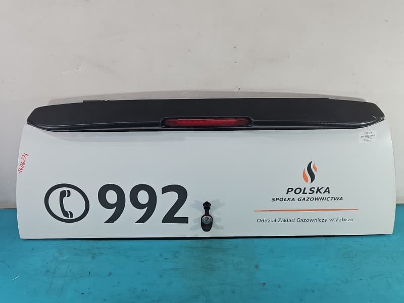 Klapa tył BAGAŻNIKA SZYBA Isuzu D-Max III 19- HB 5d biały 527