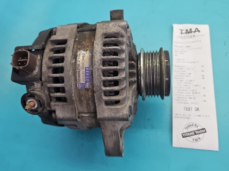 TEST Alternator Toyota Corolla Verso II 2,0 D4D 27060-27090