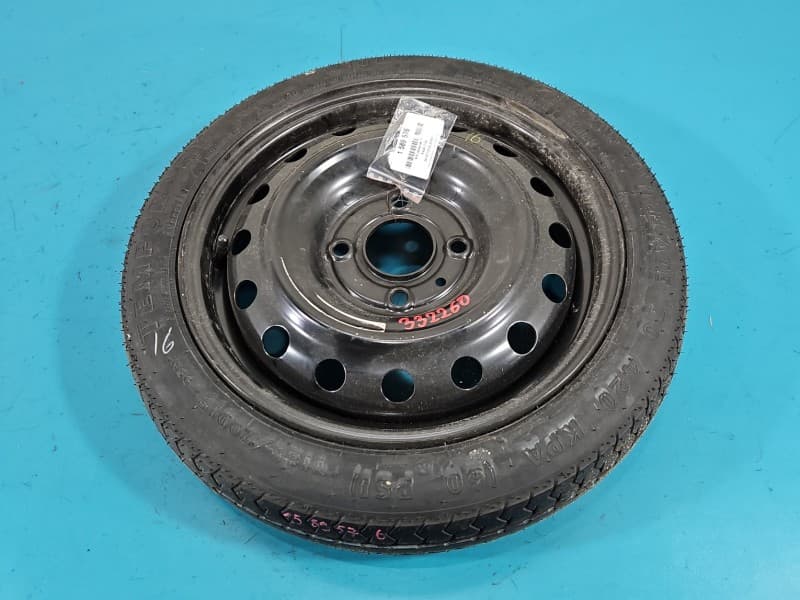 Koło zapasowe 15" dojazdowe dojazdówka Nissan Tiida 4x114.3, 125/70/R15 GOODYEAR