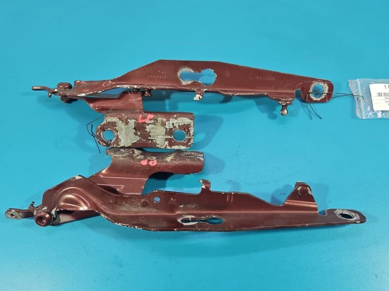Zawias maski komplet lewy prawy Volvo XC60 I 08- 702-00 FLAMENCO RED 30779283 30779282