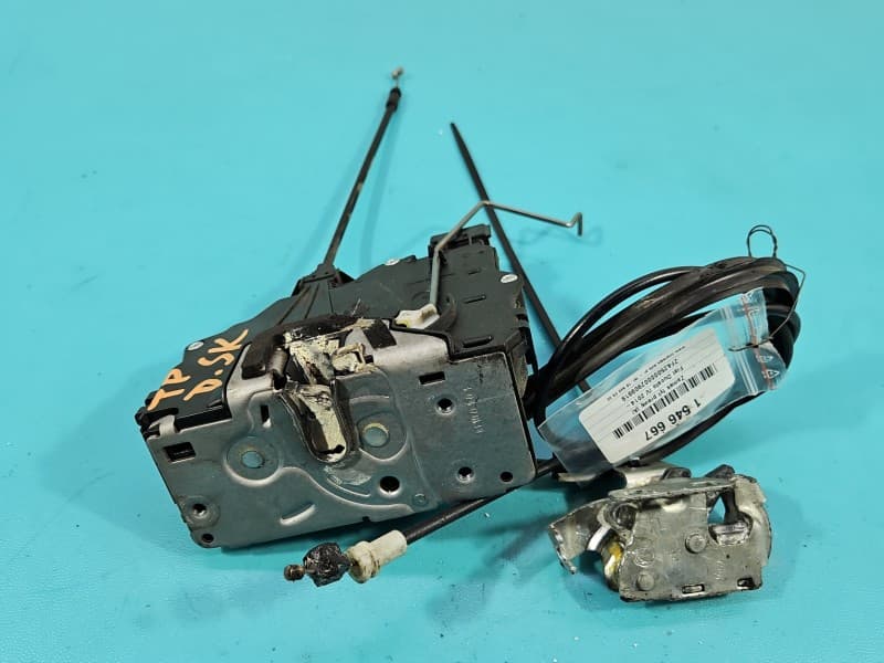 Zamek tył prawy Fiat Ducato IV drzwi skrzydłowe , 6pin 1393796080 971041-103