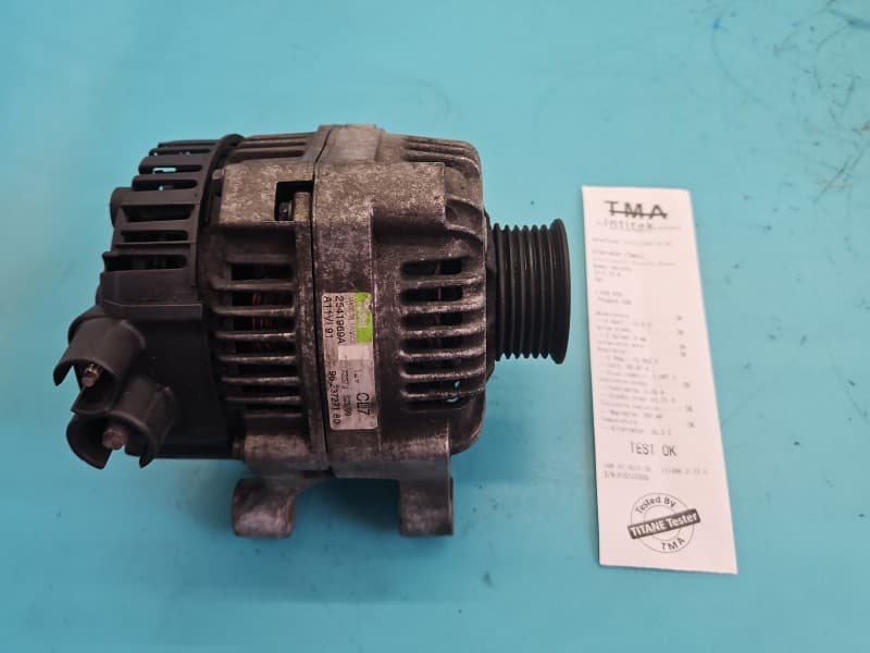 TEST Alternator Peugeot 206 1,4 8V 9623727180