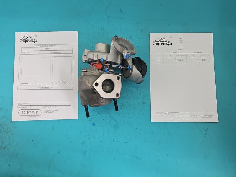 Turbosprężarka Regenerowana Bmw e46 2,0d 150KM 750431-9 GT1749V 7784144-D JGH0025I 750431-0 77876271
