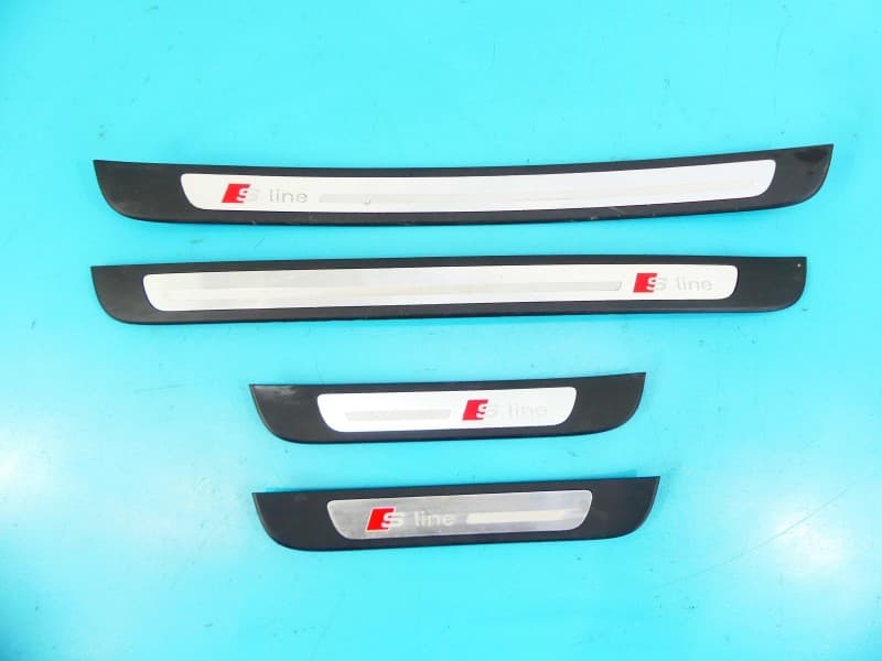 Listwa dekor deski AUDI A6 C7 4G0853374 4G0853373 4G0853376 Progowa S-Line KPL, 4el