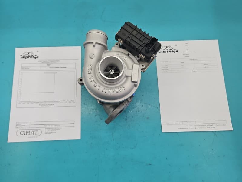Turbosprężarka Regenerowana Citroen C-Crosser 2,2 hdi 156KM 769674-4 GTV1752V JR00791F 9684849580