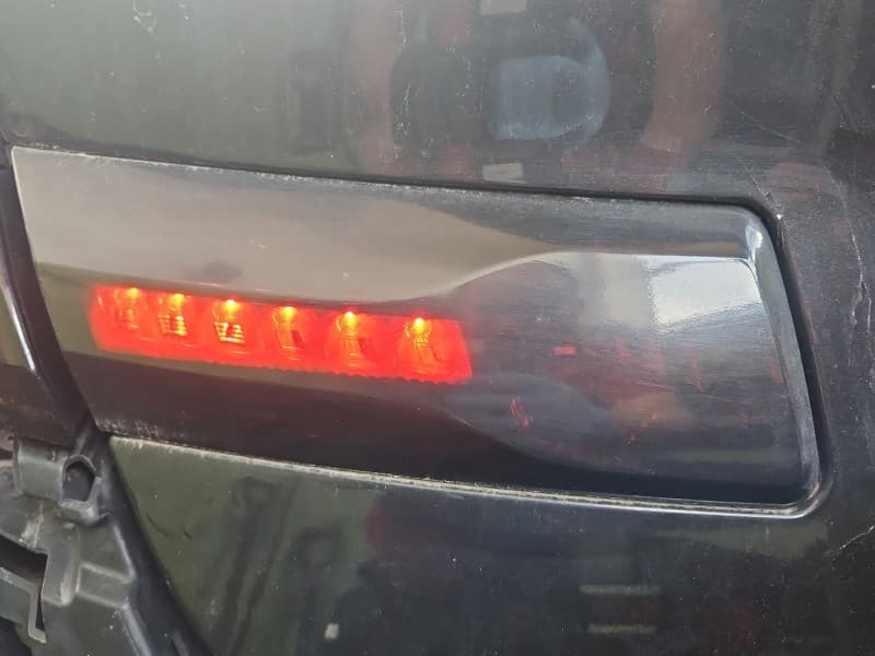 Lampa tył lewa klapy Renault Laguna III coupe EUROPA 265550006R