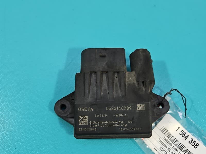 Przekaźnik świec żarowych Mercedes ML W164 3,0 CDI V6 0522140709