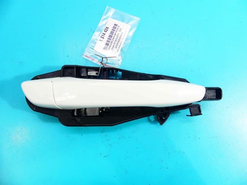 Klamka przód prawa zewnętrzna Citroen C4 Cactus 14-20 9802977180 biały EWPB