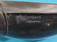 Lusterko prawe Ford Focus Mk1 malowana, elektryczny, 5pin (6 przewodów). Rysy, odpryski na obudowie. Uszkodzona wtyczka. europa