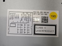 Radio fabryczne Vw Golf VI 1K0035186AA radioodtwarzacz