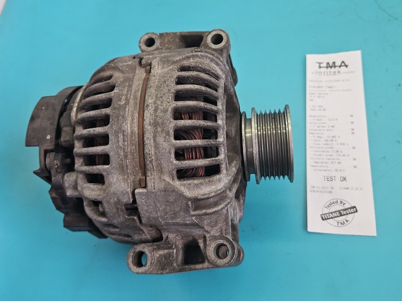 TEST Alternator Audi A4 B6 2.0 20V 06B903016Q, 0124615009