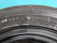 Koło zapasowe 16" dojazdowe dojazdówka Ford Mondeo Mk4 Rozstaw śrub: 5x108, Hankook, 215 mm, Profil opony: 55, et50 6,5J R16...