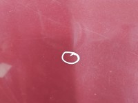 Maska przednia Skoda Felicia bordowy