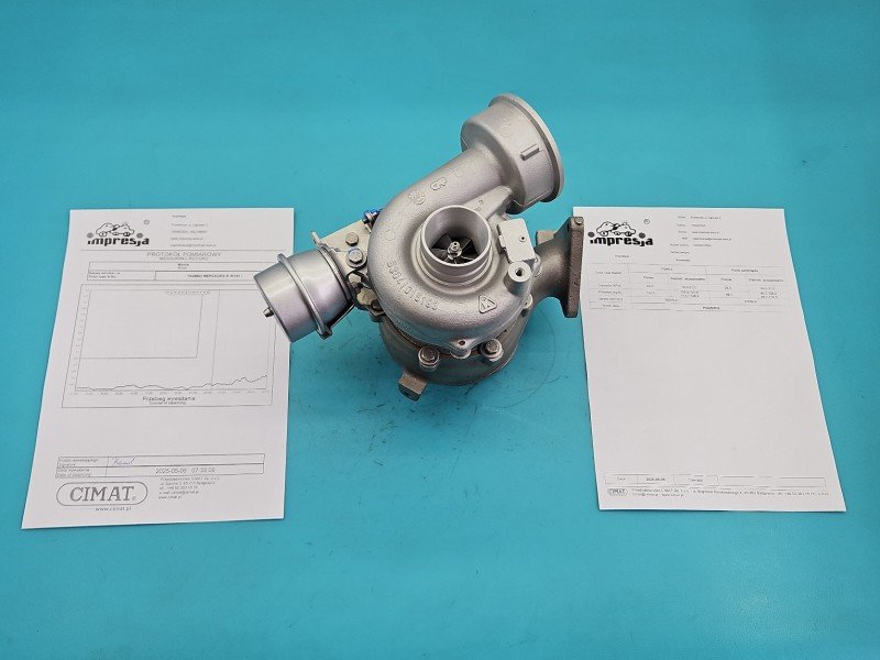 Turbosprężarka Regenerowana Mercedes W245 53039707000, 53039887000 2.0 cdi 140KM Turbosprężarka Regenerowana Mercedes W245 53039707000, 53039887000 2.0 cdi 140KM