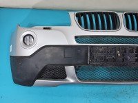 Zderzak przód Bmw X3 e83 srebrny TITANSILBER METALLIC 354/7