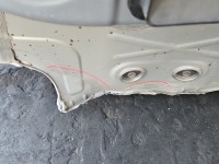 Pas tylny podłoga wanna bagażnika Skoda Fabia IV HB