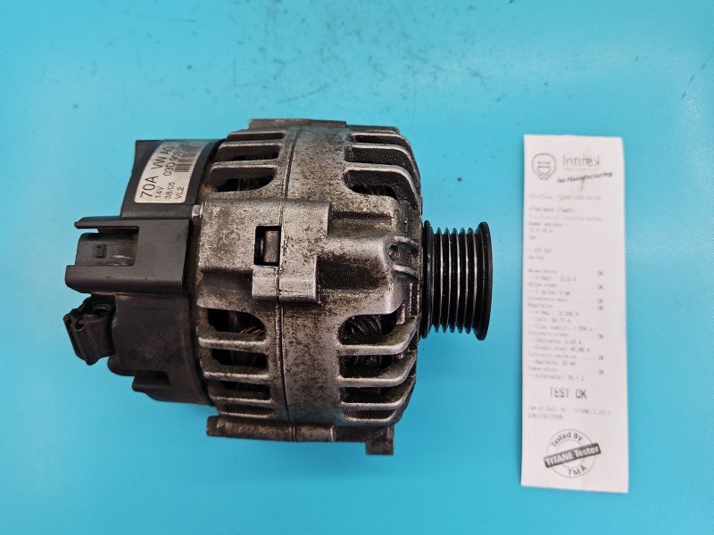 TEST Alternator Vw Fox 03D903025H 1.2 6V wiel