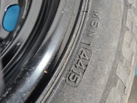 Koło zapasowe 14" dojazdowe dojazdówka Skoda Fabia III Rozstaw śrub: 5x100, Bridgestone, 175 mm, Profil opony: 70, Waga...
