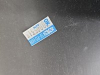 Tapicerka drzwi tył prawa boczek Isuzu D-Max II 11-19