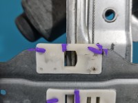 Podnośnik przód prawy SZYBY WINDA Citroen C3 II 09-16 CITROEN, Europejska, Pęknięcie przy mechanizmie podnoszenia mocującej...