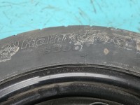 Koło zapasowe 16" dojazdowe dojazdówka Vw Scirocco III 08- Rozstaw śrub: 5x112, Hankook, 125 mm, Profil opony: 70,...