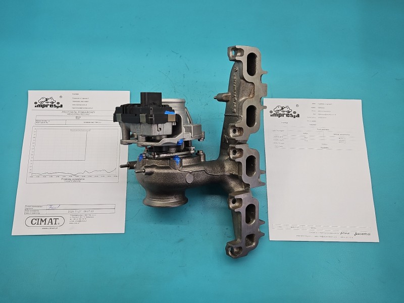 Turbosprężarka Regenerowana Fiat Tipo II 15- 54389700008, 54389880008, 55266228 1.6 jtd (55260384) 120KM