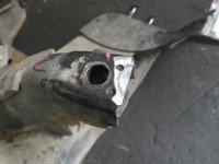 WÓZEK KOŁYSKA TRAWERS Sanki Belka silnika Peugeot 3008 I 2.0 hdi