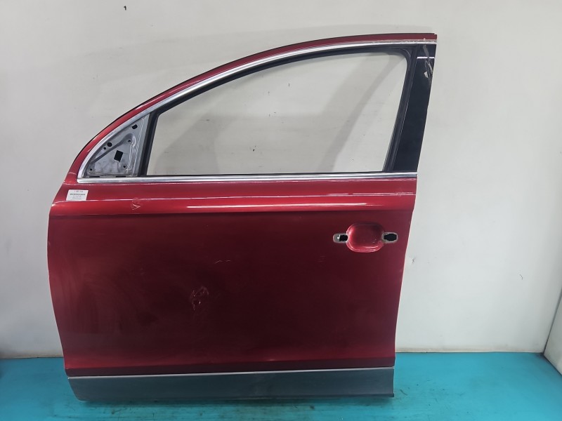 DRZWI PRZÓD LEWE KIEROWCY AUDI Q7 I 4L 5d bordowy 9C / LZ3F