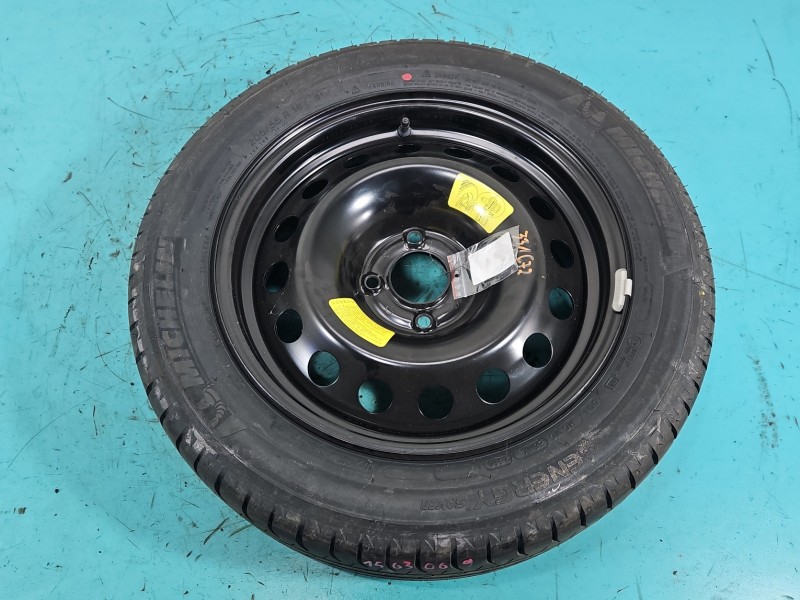 Koło zapasowe 16" dojazdowe dojazdówka Citroen C4 I Rozstaw śrub: 4x108, Michelin, Waga produktu z opakowaniem jednostkowym:...