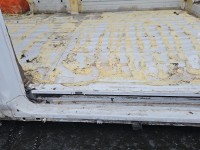 Próg prawy SŁUPEK ŚRODKOWY B Ford Transit MK8 13-17 HB 5d biały