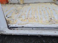 Próg prawy SŁUPEK ŚRODKOWY B Ford Transit MK8 13-17 HB 5d biały