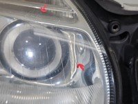 Reflektor prawy lampa przód Mercedes W211 EUROPA
