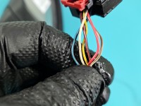 Lusterko lewe Vw Golf VI Odpryski, 6pin BIAŁY LB9A TYLKO HB europa