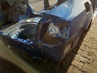 Błotnik tył prawy Skoda Octavia III niebieski LF5W/8X8X ćwiartka