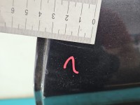 Drzwi tył lewe Citroen C5 II X7 sedan 4d czarny EEH