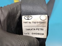 Pas bezpieczeństwa przód prawy pasażera Toyota Auris I 73210-02220