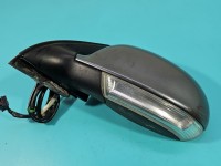 Lusterko lewe Vw Jetta V elektryczny, Europejska, Kod lakieru: LD7X, rysy, 6 pin europa